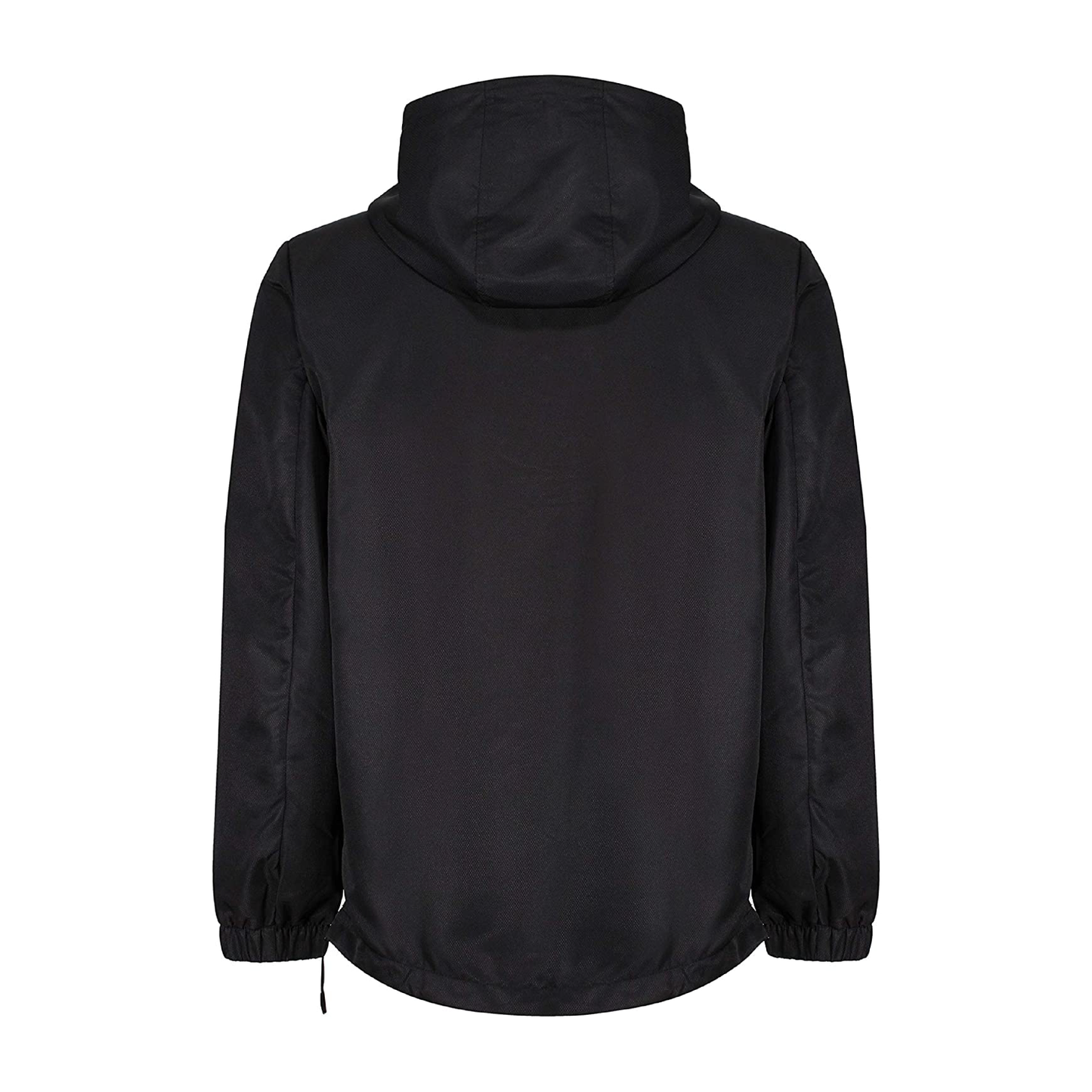 Sergio Tacchini Quarter-Zip Windbreaker ‘Black‘