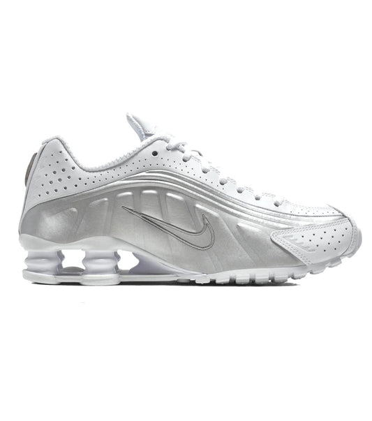 Nike Shox R4 “White Metallic Silver”
