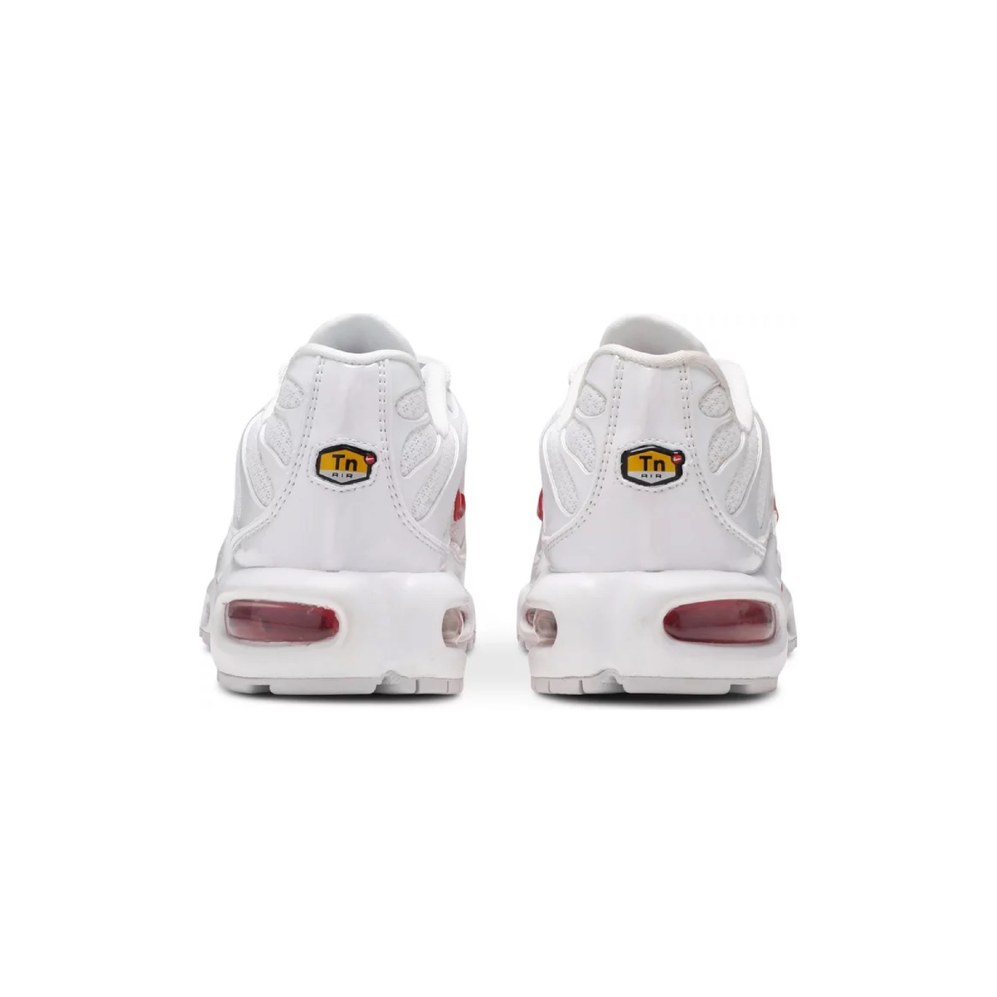 Air max plus sales red and grey