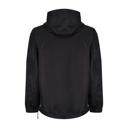 Sergio Tacchini Quarter-Zip Windbreaker ‘Black‘